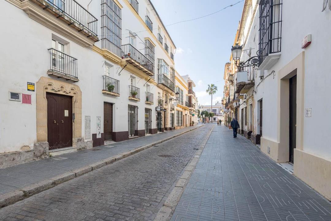 Palacio La Cruz Эль-Пуэрто-де-Санта-Мария Экстерьер фото