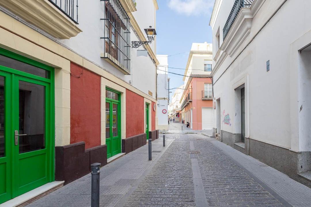 Palacio La Cruz Эль-Пуэрто-де-Санта-Мария Экстерьер фото